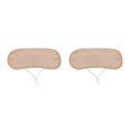 thumbnail image 1 of Baohd Machine Washable Castor Oil Pack Wrap for Easy Cleaning and Reuse Khaki 33 x 11cm 2Set, 1 of 6