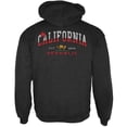 thumbnail image 2 of Bear California Republic Mens Hoodie Deep Heather 2XL, 2 of 2