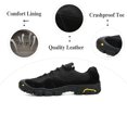 thumbnail image 2 of Mens Sports Casual Shoes Outdoor Breathable Hiking Shoes Lightweight Non-slip Driving Shoes Comfortable Lace-up Shoes Black 9 US, 2 of 7