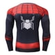 thumbnail image 3 of Superhero Spiderman Captain America Camiseta Hombre Moda Casual Compresión Cosplay Disfraz Deportes Fitness Camisapangjing, 3 of 4
