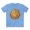 Carolina Blue, variant on Sun Shirt, Shirt with Sun, Tee Shirt with Gold Sun