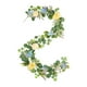 thumbnail image 2 of Guirnalda de rosas artificiales, arreglo floral, enredadera de peonías rosas realistas decorativas Amarillo, 2 of 9