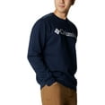 thumbnail image 5 of Columbia Mens Trek Crew Collegiate Navy/White Medium, 5 of 5