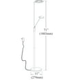 thumbnail image 3 of Dainolite Contemporary - 170LEDF-SC - Mother  Son LED Floor Lamp, Satin Chrome Finish - Satin Chrome, 3 of 4