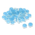 thumbnail image 4 of Frasco de 5 gramos, 50 piezas, contenedor vacío de muestra cosmética, plástico, bote cuadrado con Azul, 4 of 9