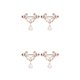 thumbnail image 3 of Jumpingount Anillos para pezones, Piercings falsos a la moda, cómodos, duraderos, resistentes, joyería decorativa, joyas pedantes para vestirse Oro rosa 2piezas, 3 of 6