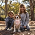 thumbnail image 3 of Dog Bandana 1 Pack,Pink Ballerina Swan Pattern Bandanas for Dogs,Cat Bandana,Small/ Large Dog Bandana 2 Size,Dog Bandanas, 3 of 6