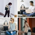 thumbnail image 4 of Lovevook Backpack Purses for Women,Vintage Women Teacher Laptop Backpack Nurse Bag, Multi-Function Work Travel Daypacks College Book Bag with USB Port, 4 of 6