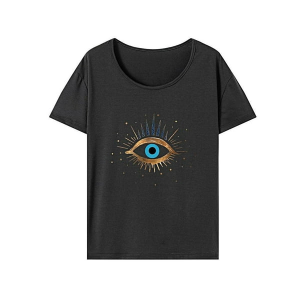 Camiseta básica para mujer, camiseta sencilla y elegante con cuello redondo para uso diario, regalo para mujer XL
