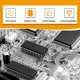 thumbnail image 5 of 40PCS IC Surtido Kit Circuito integrado Componente Surtido Transistor 74LS-00, 74LS-245, 74HC-00, 74LS-138, 74HC-138, 74HC-595, etc. esquí esquí Gafas de esquí, 5 of 5