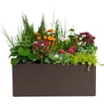 thumbnail image 2 of 17" Tall Modern 42" x 42" Metal Raised Garden Bed, 2 of 6