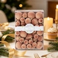 thumbnail image 6 of 42-Pack Velvet Christmas Ball Ornaments Set, Flocked Hanging Baubles, Assorted Sizes, Xmas Tree Holiday Decor, 6 of 8