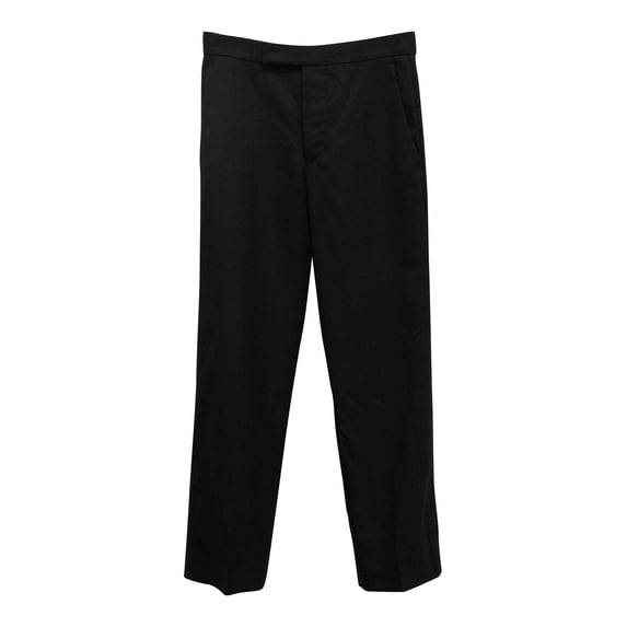 Pre-Owned Isabel Marant Straight Leg Trousers in Navy Blue Cotton