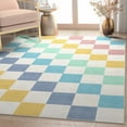 thumbnail image 6 of Well Woven Apollo Flatwoven Modern Squares Multi 7'10" x 9'10" Area Rug, 6 of 6