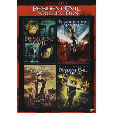 Resident Evil Collection: The 4 Movie (DVD Sony Pictures)