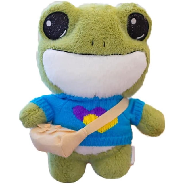 Juguetes De Peluche De Rana Lindo Muñeco De Peluche De Juguete Animal De Dibujos Animados Juguete Para Regalo Para Niños Niñas Amigos 11,8 Pulgadas Noticed FN006825-02