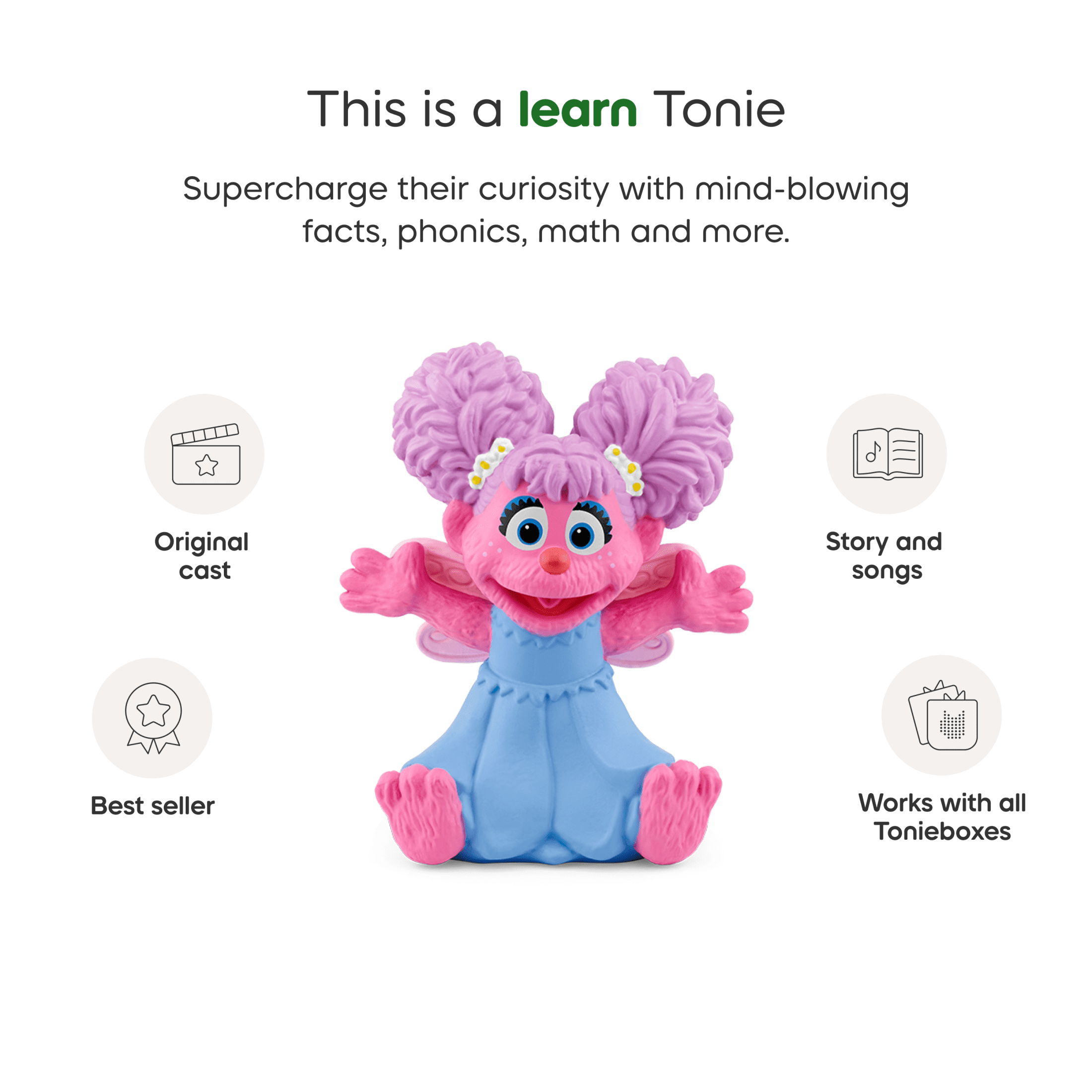 Tonies Sesame Street Abby Cadabby Audio Figurine photo 4