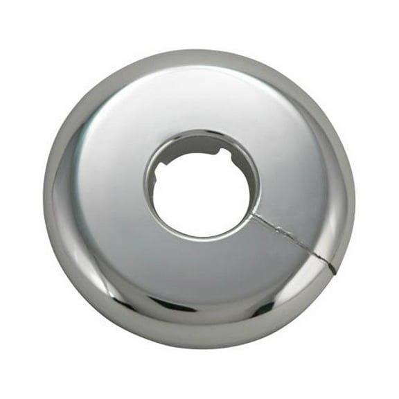 Keeney PP811-34 Floor & Ceiling Plate Flange, Chrome Plated Plastic, For 3/4-In. Cooper - Quantity 6