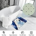 thumbnail image 3 of Polar Bear Indoor Area Rug Carpet Mat - Polyester Non-Slip Machine Washable, 3 of 6