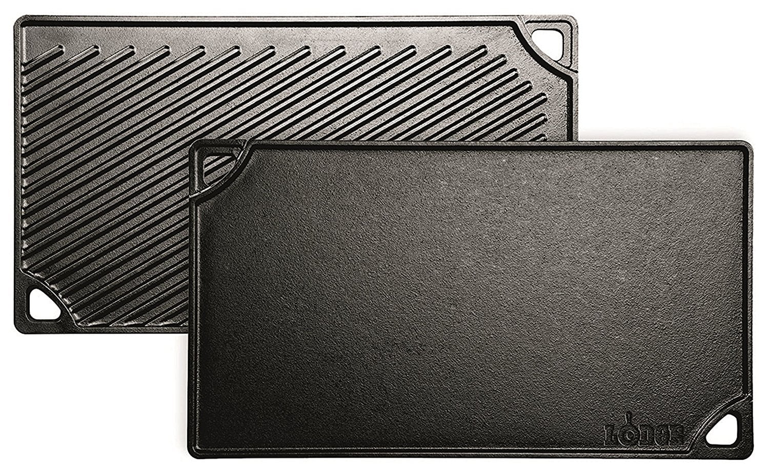 Lodge LDP3 Reversible Grill/Griddle, 9.5inch x 16.75inch