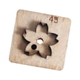 thumbnail image 1 of Troquel de corte de cuero, artesanías, multiusos, cuchilla perforadora, plantilla, forma de flor para 45mm, 1 of 7