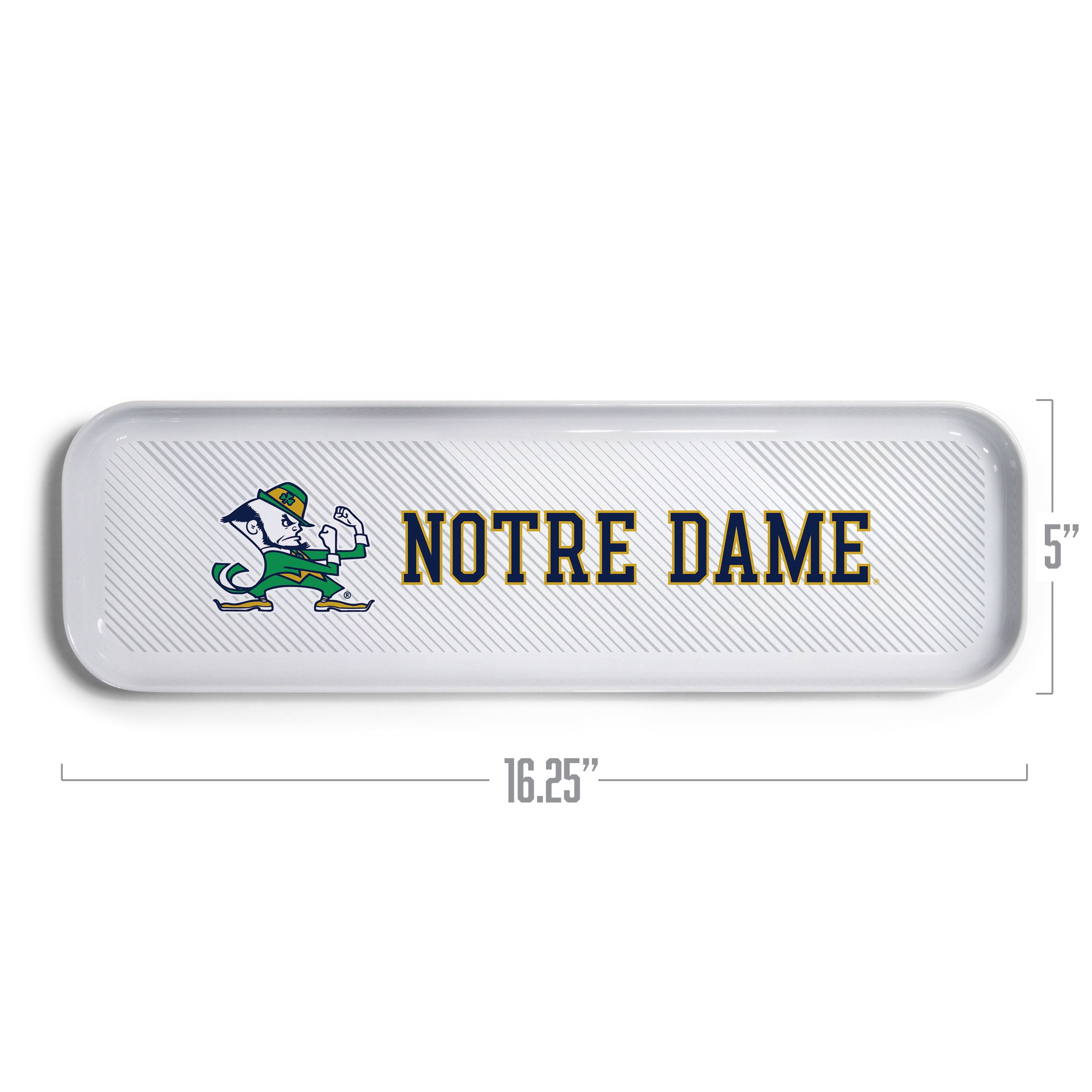 YouTheFan NCAA Notre Dame Fighting Irish Small Snack Platter