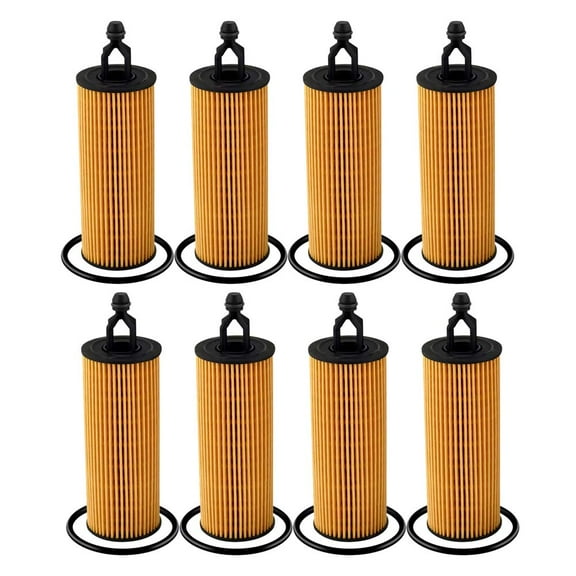 8 Pack Oil Filter 68191349AB For Chrysler Jeep Dodge RAM 3.2L 3.6L V6 Pentastar