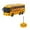 Yellow, variant on SPOORYYO Remote Control Bus Toy Car, 1:30 Scale Simulation Model with LED Lights, Four Way Driving, User Friendly Remote Controller
