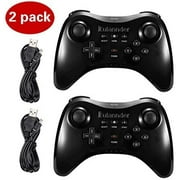 Kulannder Wii U Pro Controller for Kids -Wireless Rechargeable Bluetooth Dual Analog Controller Gamepad for Nintendo