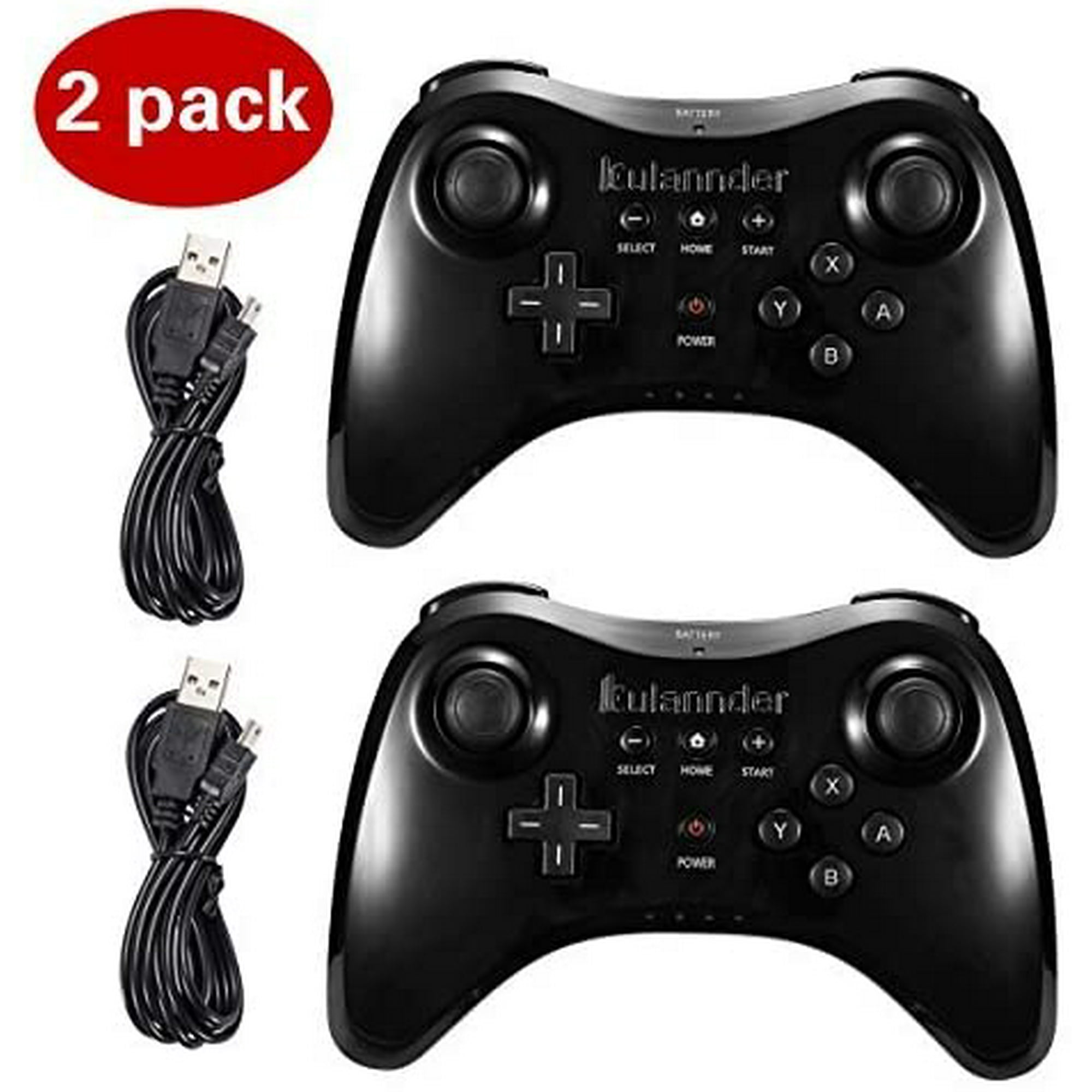 Kulannder Wii U Pro Controller For Kids Wireless Rechargeable Bluetooth Dual Analog Controller Gamepad For Nintendo Walmart Canada Kulannder Wii U Pro Controller For Kids Wireless Rechargeable Bluetooth Dual Analog Controller Gamepad For Nintendo Walmart Canada