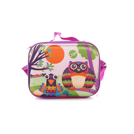 

OOPS® Happy Snack Lunchbox Bag for Children Owl Theme with 3D Character