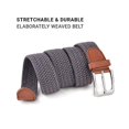 thumbnail image 4 of Stretch Braided Woven Belts without Holes, Elastic Casual Belts for Men and Women by Umo Lorenzo, 4 of 5