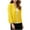 Yellow, variant on LYXSSBYX Lightweight Summer Cardigan Women's Casual Blouse Soft Loose Cardigan Knitted Sweater Solid Color Cropped Tops