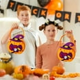 thumbnail image 5 of Diceymbol Halloween Treat Bag Soft Fabric Gift 6.69x5.51 Inch, 5 of 7