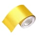 thumbnail image 2 of 500x5x0.1cm Cinta de aluminio Tela de fibra de aluminio resistente a altas temperaturas Tela de aluminio para tubo de escape Campana Industria (Dorado), 2 of 4