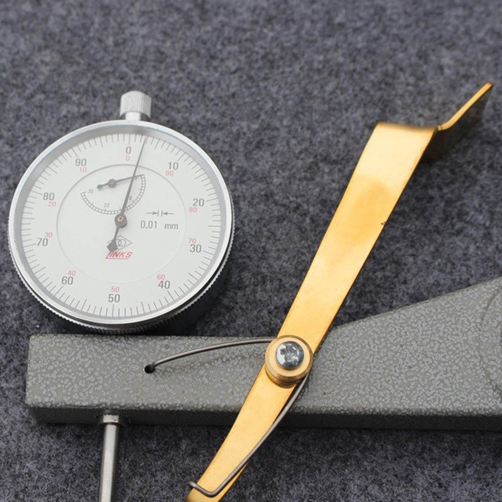QccHieUs Guitar dial indicator violin tool Easy to use guitar plate necklepes 310 mm gray For Violin Viola