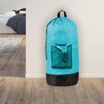thumbnail image 7 of Laundry Bag Backpack with Straps, Heavy Duty for College Students, Travel | Portable Laundry Hamper Bags - Turquoise, 7 of 7