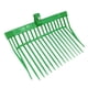 thumbnail image 1 of Cabezal de repuesto para horquilla de estiércol de caballo, cabezal de horca, rastrillo multiusos para estiércol de caballo, para heno, malezas, Verde, 1 of 9