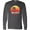 Charcoal Grey, variant on Maui Hawaii Vacation Long Sleeve T-Shirt