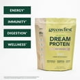 thumbnail image 2 of Greens First Dream Protein Powder Whey - 20g Protein Per Serving - Hormone-Free with Prebiotics - Non-GMO - No Artificial Sweeteners/MSG/Aspartame (Creamy French Vanilla, 26.5 oz), 2 of 9