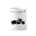 thumbnail image 1 of La silueta de la motocicleta modelo mecanico Taza de cepillo de dientes, 1 of 3