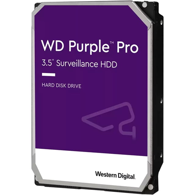 Disco Duro Western Digital Purple Pro Videovigilancia IA WD121PURP