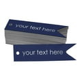 thumbnail image 1 of Darling Souvenir Pack Of 100 Real Silver Foil Personalized Paper Tags Your Text Here Party Favor Hang Tags, 1 of 1