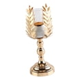 thumbnail image 4 of Candelabro de centro de mesa, adorno para el hogar para cenas y celebraciones decorativas. 12cmx12cmx31cm, 4 of 9