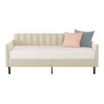 thumbnail image 7 of Modern Velvet Upholstered Twin Size Daybed, Beige, 7 of 7