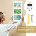 thumbnail image 3 of EcoNesxp Silver 4-pack mirror hook clips Mirror hook clips, 3 of 4