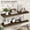 Brown, variant on 55 Inch Floating Wall Shelves, 55"x9.25"x1.5" Wooden Floating Shelves for Bathroom, Bedroom, Living Room, Black Finish, 1 Piece