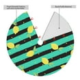 thumbnail image 4 of Kll 30" Christmas Tree Skirt Lemon Xmas Tree Skirts Mat For New Year Xmas Holiday Party Indoor Outdoor Home Decoration, 4 of 9