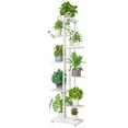 thumbnail image 3 of 8 Tier Metal Plant Stands Indoor Outdoor,Corner Tall Shelf Plant Shelves for Multiple Plants,Display Rack Storage Organizer for Living Room Balcony Garden, 3 of 7