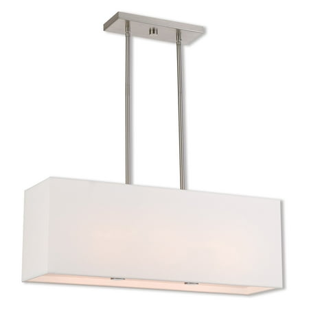 

Livex Lighting - Summit - 3 Light Linear Chandelier in Contemporary Style - 8